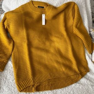 Plus Size Ribbed Sweater